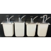 Image 6 : LOT OF 7 - SWING-A-WAY ICE CRUSHER & SYRUP DISPENSERS