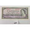 Image 1 : 1954 CDN $10 BANKNOTE