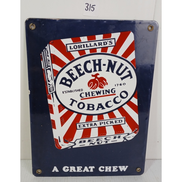 LORILLARD'S BEECH-NUT TOBACCO SSP SIGN