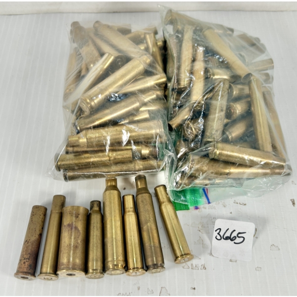 BRASS: 81X MIXED RIFLE BRASS