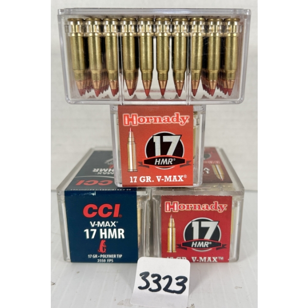 AMMO: 200X FED & HDY .17 HMR - 17 GR POLY TIP