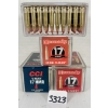 Image 1 : AMMO: 200X FED & HDY .17 HMR - 17 GR POLY TIP
