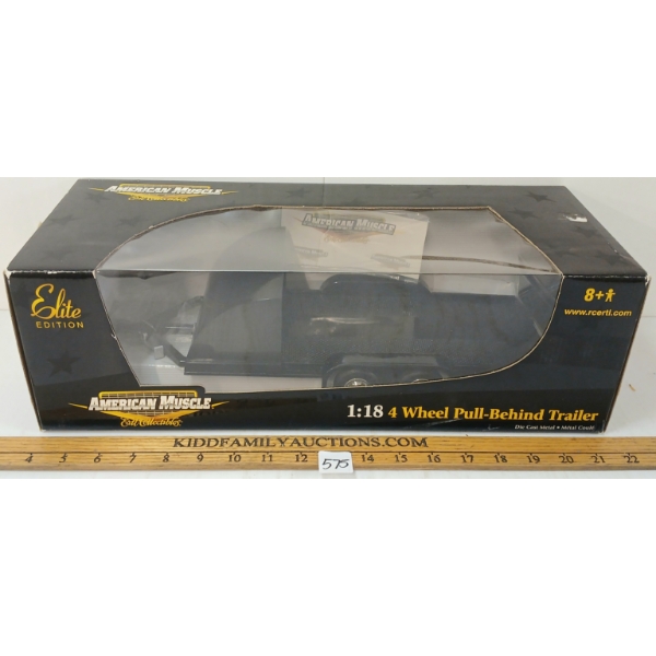 ERTL AMERICAN MUSCLE DIECAST 4-WHEEL PULL BEHIND TRAILER