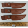 Image 2 : LOT OF 3 - PROPAC KNIFE SET W/ SHEATHS 