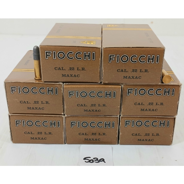 AMMO: 400 X FIOCCHI .22 LR - SEALED