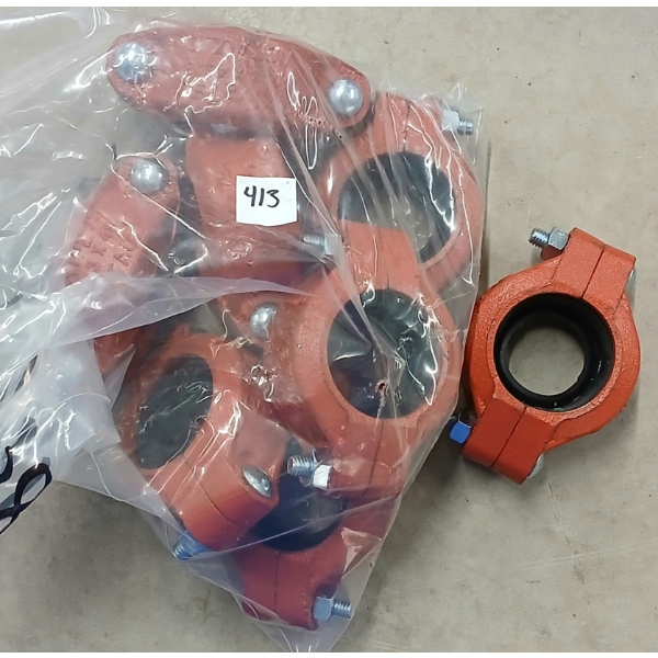 LOT OF 8 - VICTAULIC REDUCING COUPLING - AS NEW