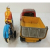 Image 5 : LOT OF 2 - PN CORD TIN FRICTION MOTORCYCLE & HUBLEY KIDDIE TOYS PRESSED STEEL TRUCK