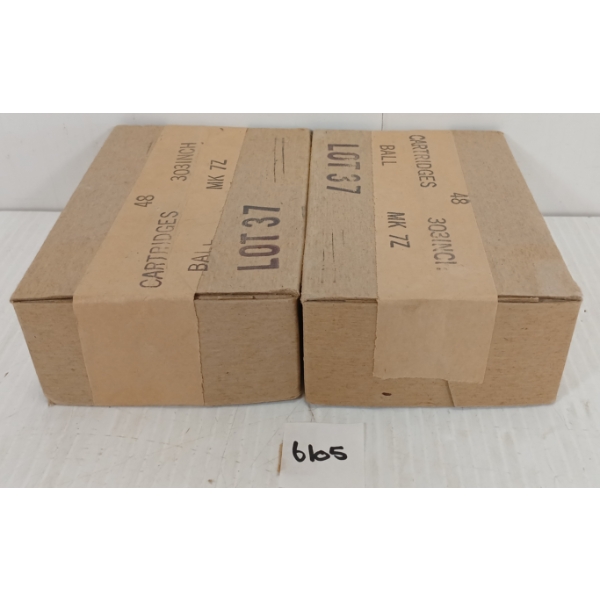 AMMO: 96X MILITARY RNDS .303 - SEALED 