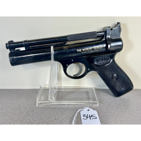 WEBLEY & SCOTT 'THE WEBLEY SENIOR' IN .22 - NO PAL REQUIRED 