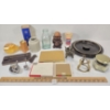 Image 2 : JOB LOT - VINTAGE COLLECTIBLES - INCL GLASS FIRE EXTINGUISHER GRENADE, HOPPES SOLVENT ETC.