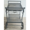 Image 6 : RUSSELL WOODARD WROUGHT IRON DRINK CART - C. 1960'S