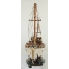 Image 6 : MELITA I CABIN CRUISER SHIP MODEL W/ STAND 