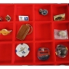 Image 3 : QTY OF MISC AUTO PINS, TOKENS, ETC. - INCL DISPLAY CASE