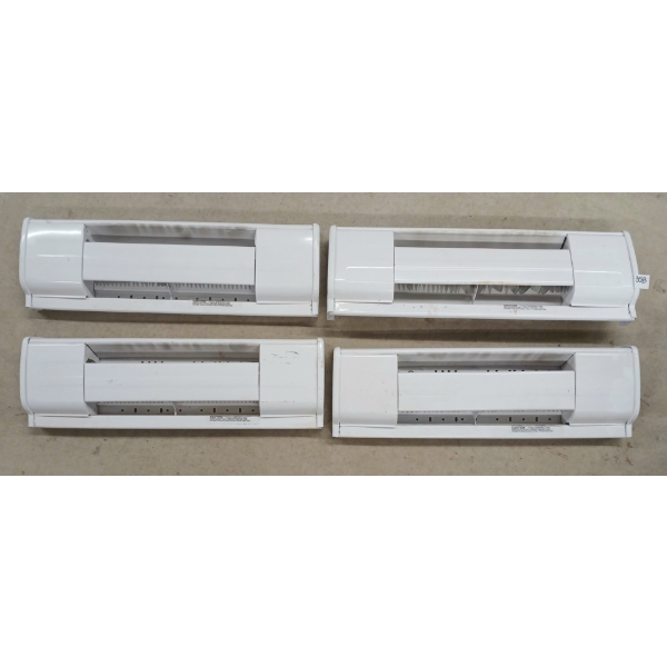 LOT OF 4 - DIMPLEX ELECTRIC BASE BOARD HEATERS
