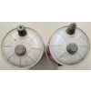 Image 5 :  LOT OF 2 - B/A & VEEDOL MOTOR OIL CANS - 5 GAL
