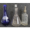 Image 3 : LOT OF 3 - BOTTLES - INCL BUDAPEST SELTZER, SELTZER FLASK, & COBALT BLUE OVOID AQUA DELLA MADONNA