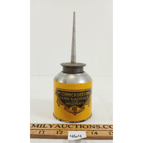 MCCORMICK-DEERING FARM MACHINES & IMPLEMENTS OILER