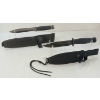 Image 1 : LOT OF 2 - FIXED BLADE KNIVES W/ SHEATHS