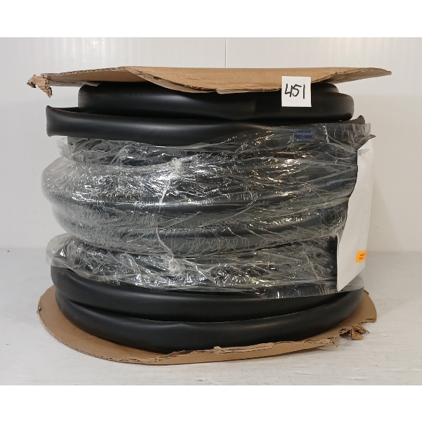 BLACK RUBBER TUBING - 3/4IN & 100FT