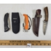 Image 1 : LOT OF 3 - HUNTING & FOLDING KNIVES - INCL BUCK