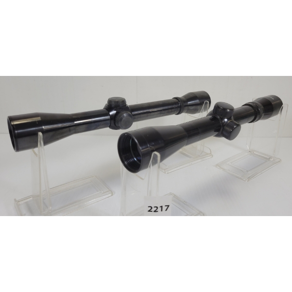 LOT OF 2 - WEAVER CHALLENGER C4R & TASCO 4X32 SCOPES