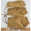 Image 2 : LOT OF 3 - 1943 CDN WOODS MFG. CO. LTD ENFIELD RIFLE BREECH COVERS