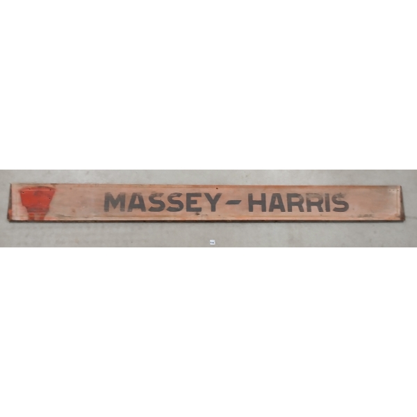 MASSEY-HARRIS IMPLEMENT SIGN