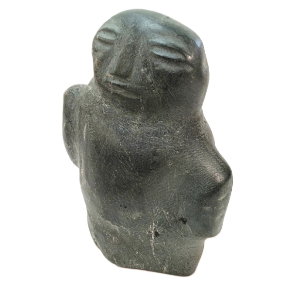 PERSON BY JOSEPH ANGATAJUAK (1935 - 1976) - STONE