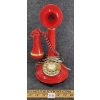 1973 AMERICAN TELECOMMUNICATIONS CO. CANDLESTICK ROTARY TELEPHONE