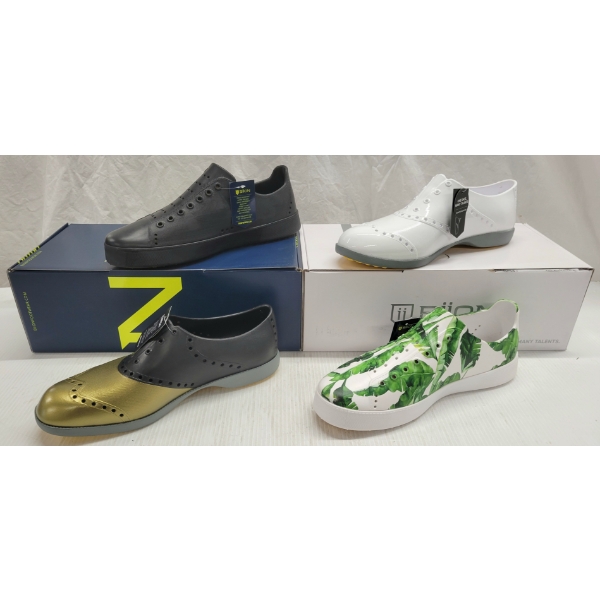 LOT OF 4 - BIION SHOES - FT THE LUX, THE TRAINERS & THE SADDLES STYLES