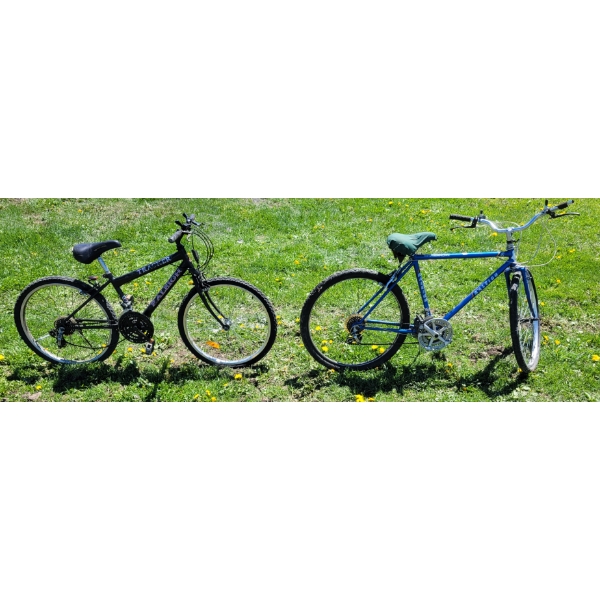 LOT OF 2 - RALEIGH TRACKER BIKE & MATTERHORN