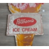 Image 2 : PETERSON'S ICE CREAM PRESS BOARD ADVERTISEMENT