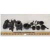 Image 3 : LOT OF 11 - CAST IRON SALESMAN SAMPLES - INCL POT BELLY STOVE, POTS, PANS, ETC