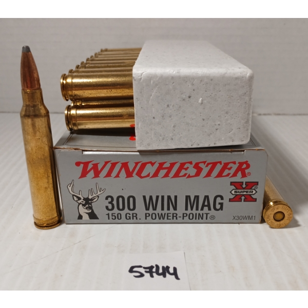 AMMO: 20X WINCHESTER SUPER X .300 WIN MAG - 150GR - PP 