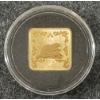 Image 1 : 2006 RCM $3 STERLING SILVER SQUARE COIN - THE BEAVER