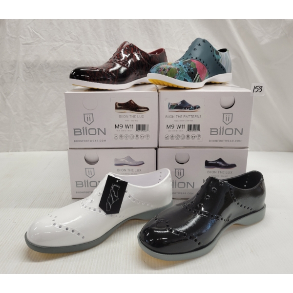 LOT OF 4 - BIION SHOES - FT THE PATTERNS & THE LUX STYLES