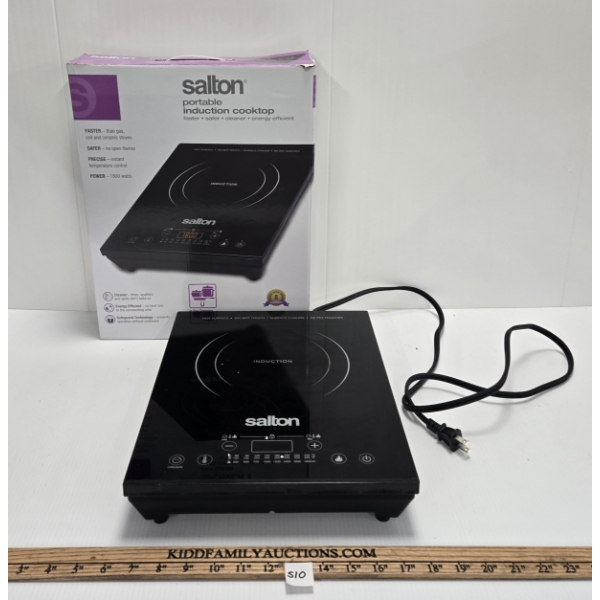 SALTON PORTABLE INDUCTION COOKTOP