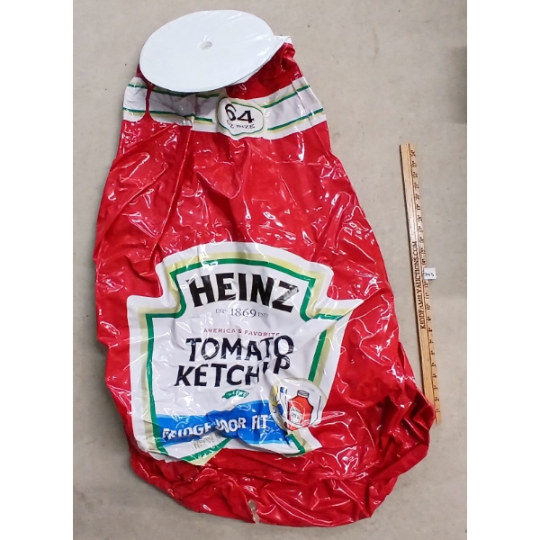 HEINZ TOMATO KETCHUP INFLATABLE ADVERTISEMENT