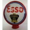 Image 3 : ESSO W/ ETHYL GLASS GAS PUMP GLOBE