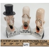 Image 1 : LOT OF 3 - SCHAFER & VATER (?) CERAMIC SMOKERS
