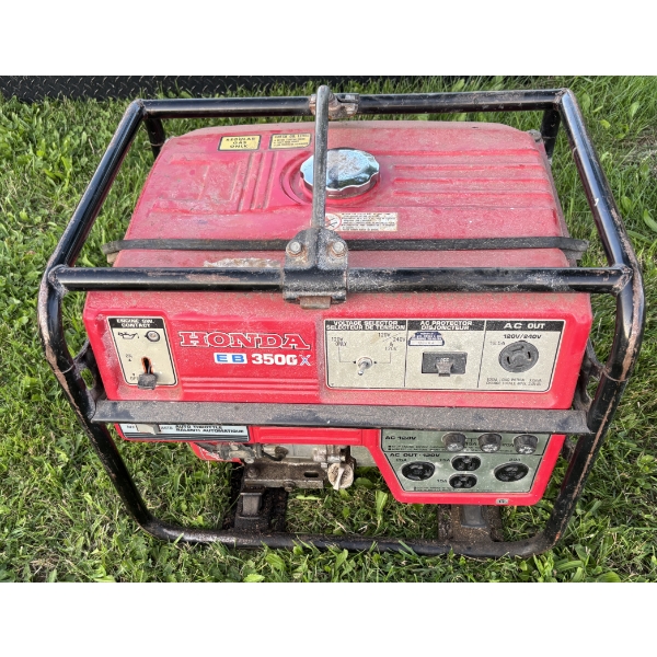 HONDA EUB 3500X GAS GENERATOR