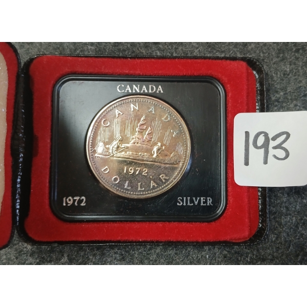 1972 CDN SILVER DOLLAR