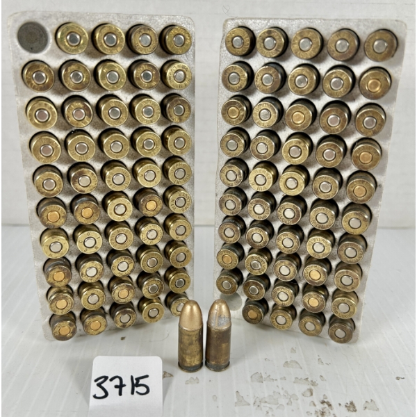 AMMO: 100X 9 MM RELOADS - LRN