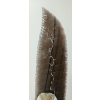 Image 6 : OBSIDIAN KNIFE W/ ANTLER HANDLE & STAND