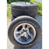 Image 1 : LOT OF 4 - BF GOODRICH P235/60R15 98S TIRES W/ RIMS