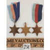 Image 2 : LOT OF 3 - 1939-1945 STAR MEDALS