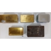 Image 5 : LOT OF 5 - MISC TOBACCO TINS - INCL TURRET & CORAL FLAKE, ETC.