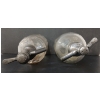 Image 5 : LOT OF 2 - CBW COBOURG & UNMARKED - CLEAR SAND BLASTED - FLUTED & YORK - SELTZER BOTTLES
