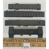 Image 2 : LOT OF 4 - SCOPE RAILS & 1 PC SCOPE MOUNT