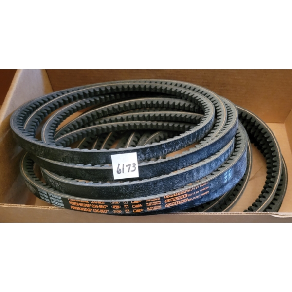 LOT OF 5 - CARLISLE POWER WEDGE BELTS
